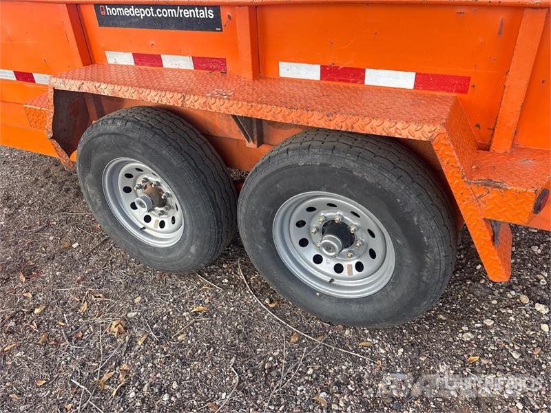 Snake River 14 ft T/A Dump Utility Trailer 傾卸式拖車