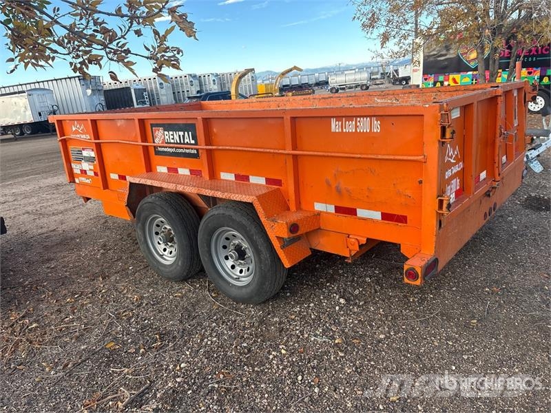Snake River 14 ft T/A Dump Utility Trailer 傾卸式拖車