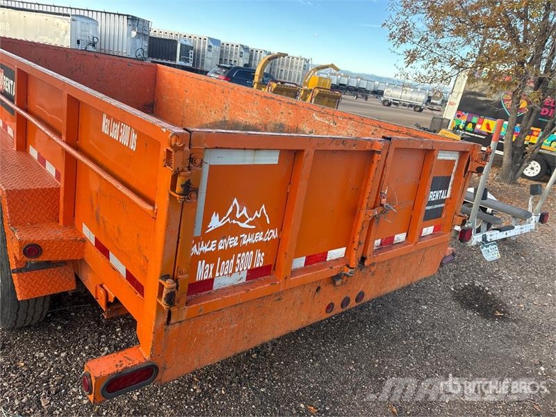 Snake River 14 ft T/A Dump Utility Trailer 傾卸式拖車