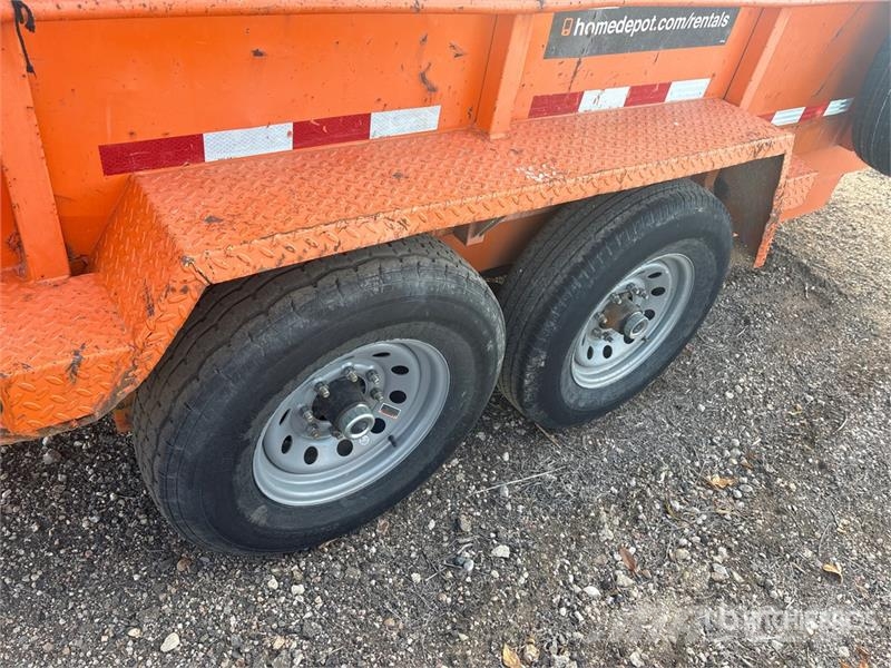 Snake River 14 ft T/A Dump Utility Trailer 傾卸式拖車
