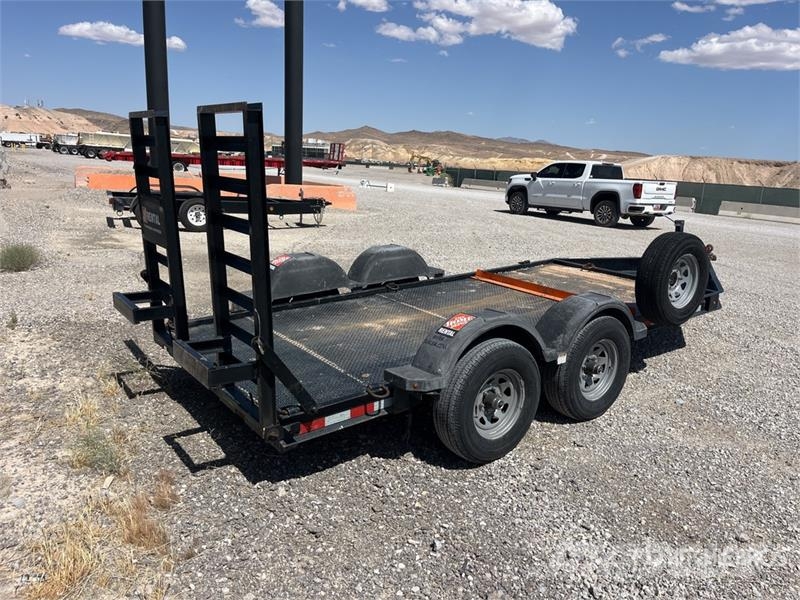 Snake River 14 ft T/A Equipment Trailer Remolques para transporte de vehículos