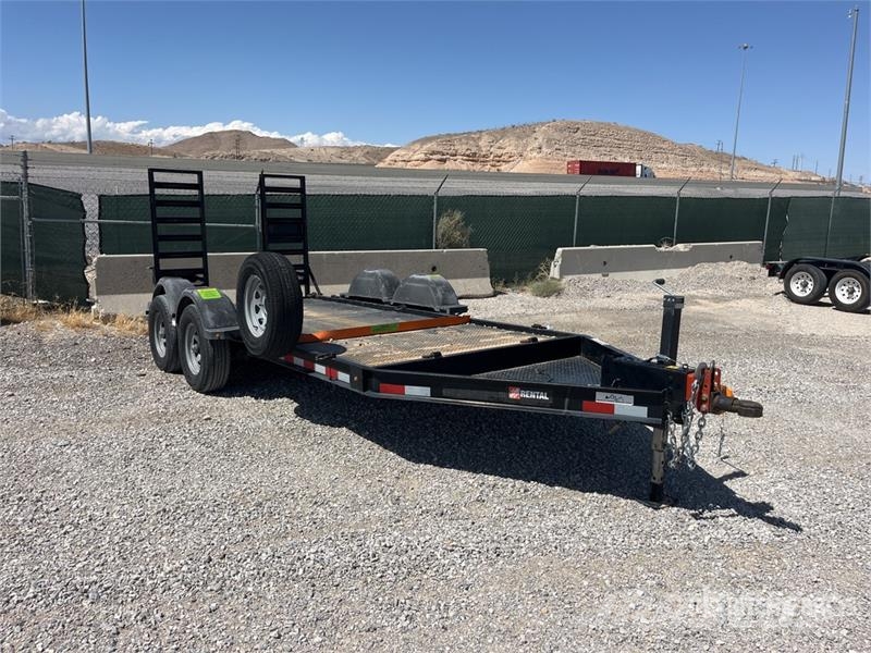 Snake River 14 ft T/A Equipment Trailer Remolques para transporte de vehículos