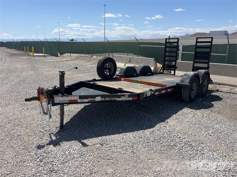 Snake River 14 ft T/A Equipment Trailer Remolques para transporte de vehículos