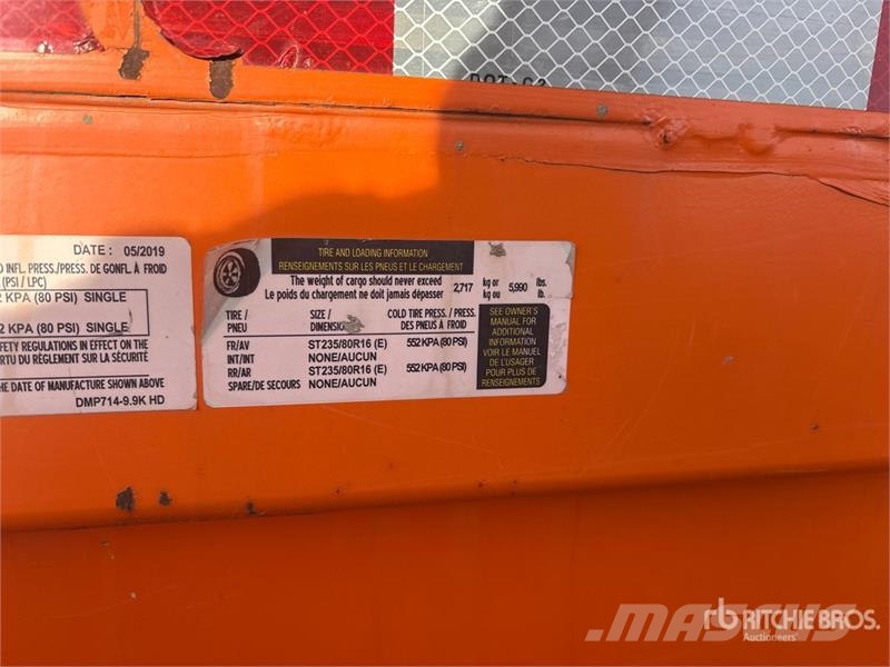 Snake River 14 ft T/A Dump Utility Trailer 傾卸式拖車