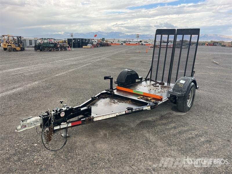 Snake River 4X7 7 ft S/A Equipment Trailer Ремаркета за превоз на автомобили