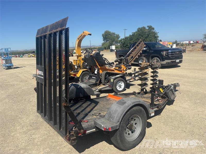 Snake River 4X7 7 ft S/A Equipment Trailer Remolques para transporte de vehículos
