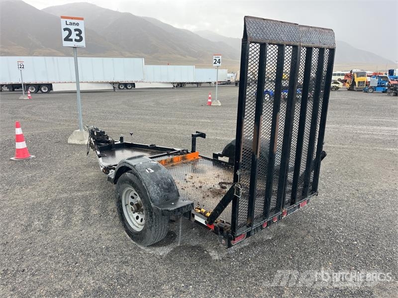 Snake River 4X7 7 ft S/A Equipment Trailer Ремаркета за превоз на автомобили