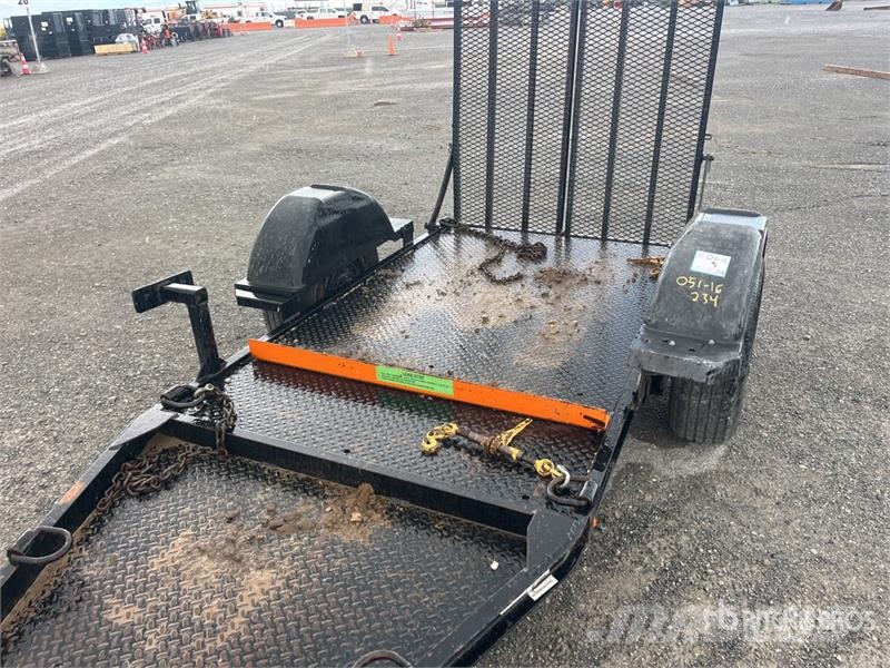 Snake River 4X7 7 ft S/A Equipment Trailer Ремаркета за превоз на автомобили