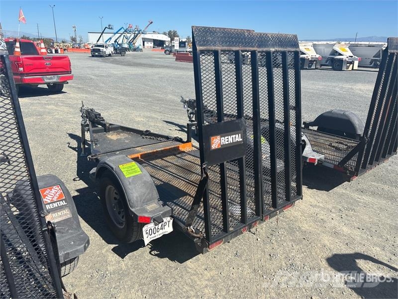 Snake River 4X7 7 ft S/A Equipment Trailer Biltransporter henger