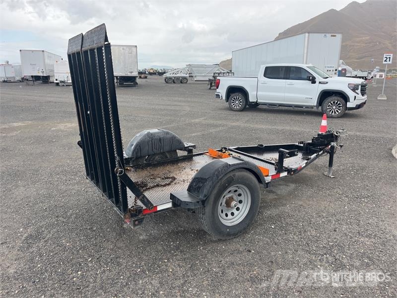 Snake River 4X7 7 ft S/A Equipment Trailer Ремаркета за превоз на автомобили