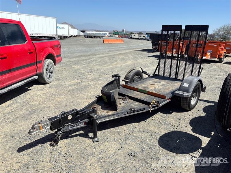 Snake River 4X7 7 ft S/A Equipment Trailer Car carrier