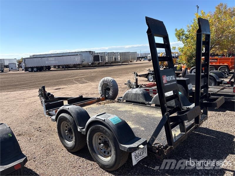 Snake River 5X10 10 ft T/A Equipment Trailer Прицепы-Автовозы