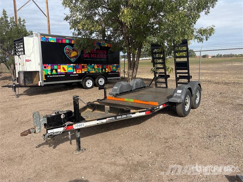 Snake River 5X10-8.8K HD 10 ft T/A Equipment Trail Car carrier
