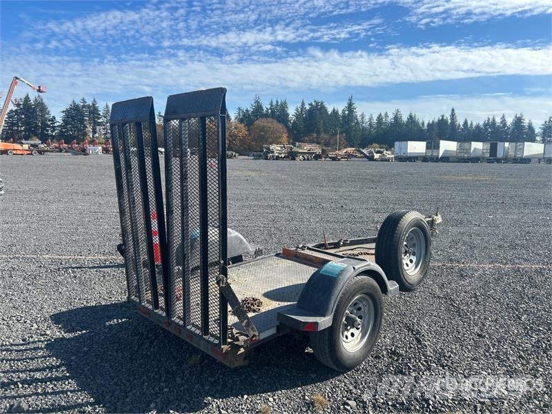  Snake River 7 ft S/A Equipment Trailer Remolques para transporte de vehículos