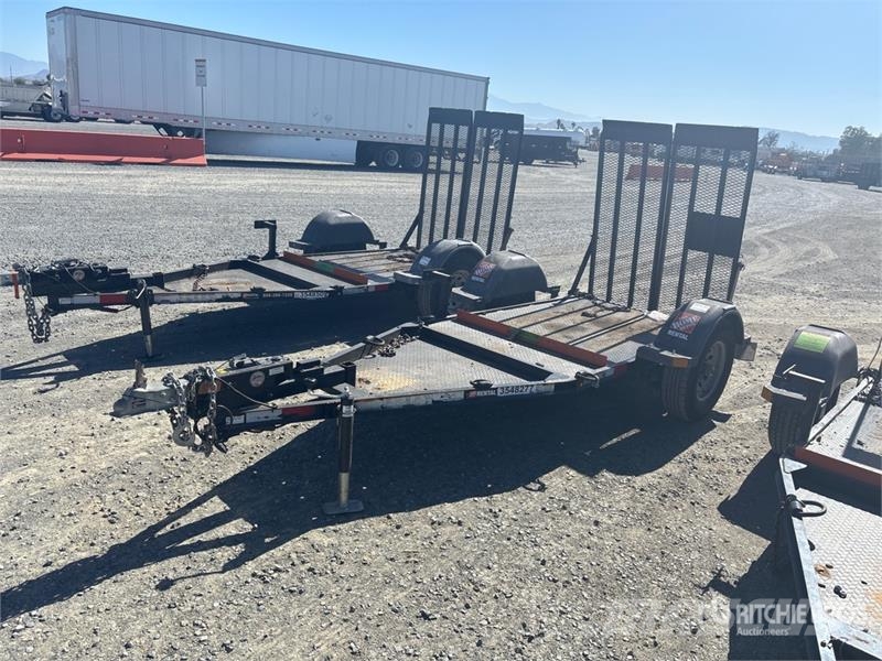  Snake River 7 ft S/A Equipment Trailer Prívesy na prepravu automobilov