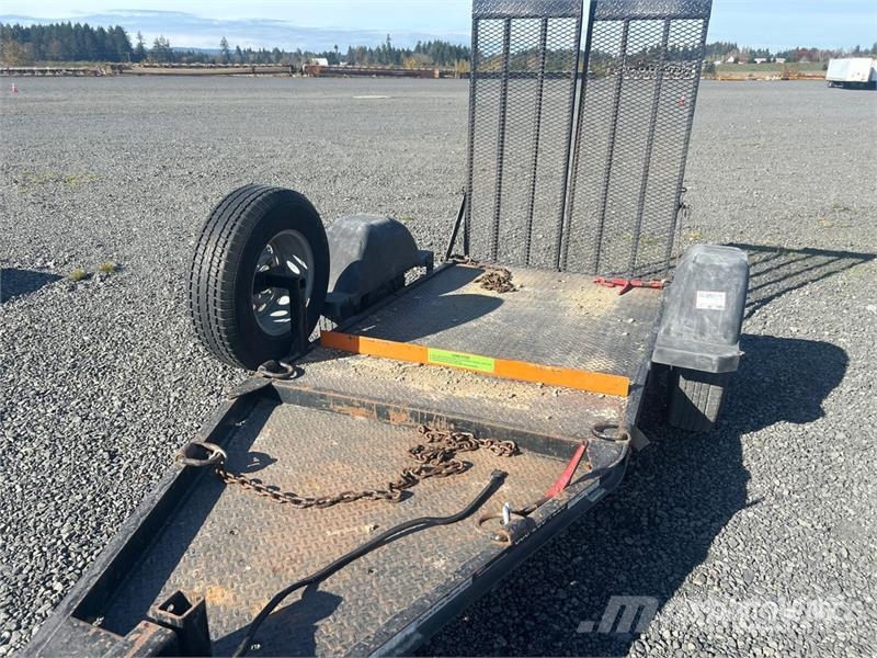  Snake River 7 ft S/A Equipment Trailer Remolques para transporte de vehículos