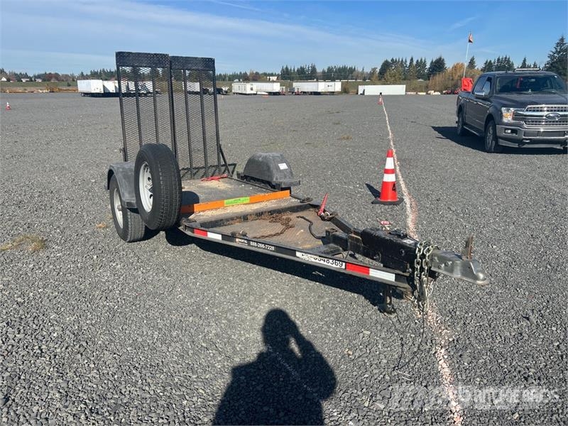 Snake River 7 ft S/A Equipment Trailer Remolques para transporte de vehículos