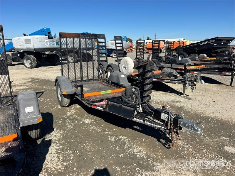  Snake River 7 ft S/A Equipment Trailer Auto pārvadāšanas treileri