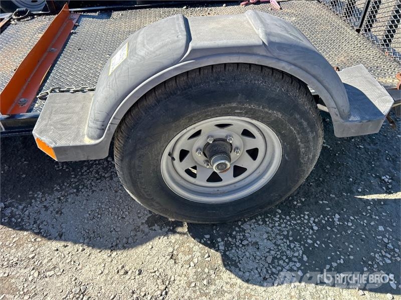  Snake River 7 ft S/A Equipment Trailer Auto pārvadāšanas treileri