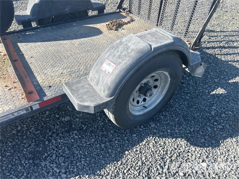  Snake River 7 ft S/A Equipment Trailer Remolques para transporte de vehículos