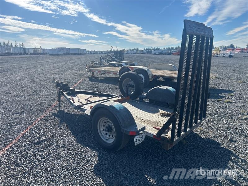  Snake River 7 ft S/A Equipment Trailer Remolques para transporte de vehículos