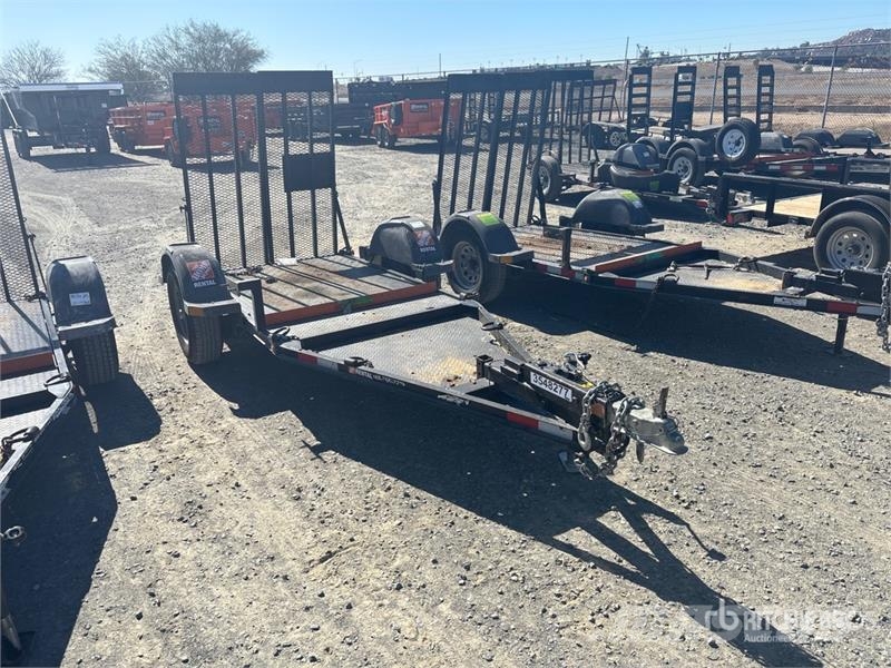  Snake River 7 ft S/A Equipment Trailer Prívesy na prepravu automobilov