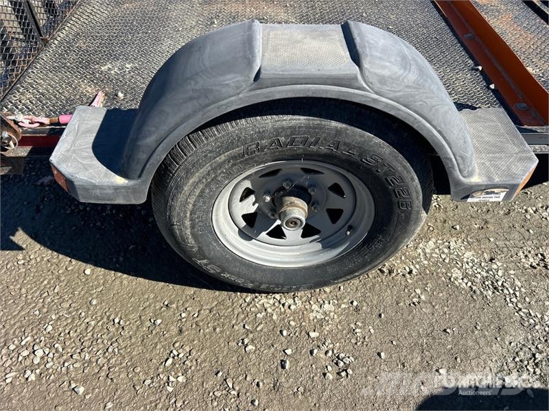  Snake River 7 ft S/A Equipment Trailer Auto pārvadāšanas treileri