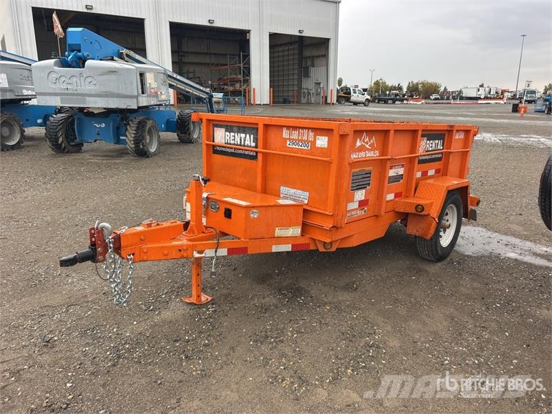 Snake River 8 ft S/A Dump Utility Trailer Kiperi prikolice