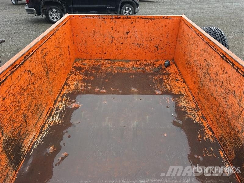 Snake River 8 ft S/A Dump Utility Trailer Kiperi prikolice