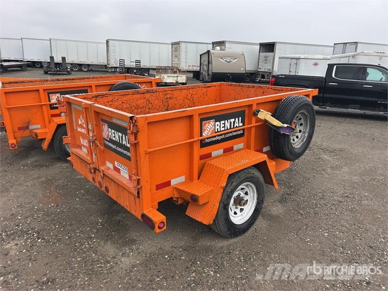 Snake River 8 ft S/A Dump Utility Trailer Kiperi prikolice