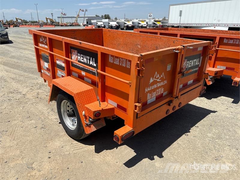 Snake River 8 ft S/A Dump Utility Trailer Kiper prikolice