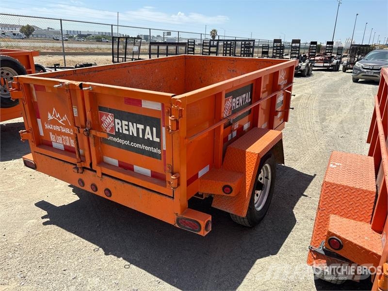 Snake River 8 ft S/A Dump Utility Trailer Kiper prikolice
