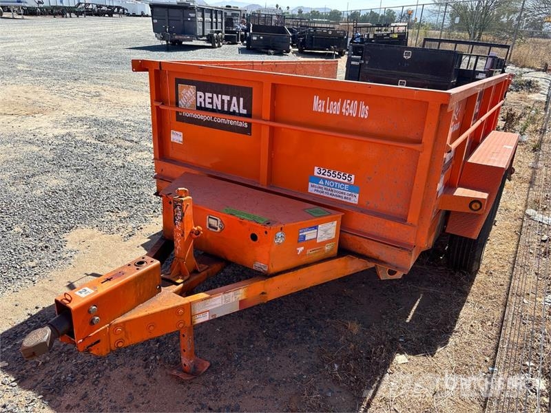 Snake River 9 ft 10 in T/A Dump Utility Trailer 傾卸式拖車