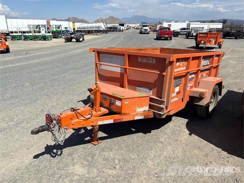 Snake River DMP58-5KHD 8 ft S/A Dump Utility Trail Bañera
