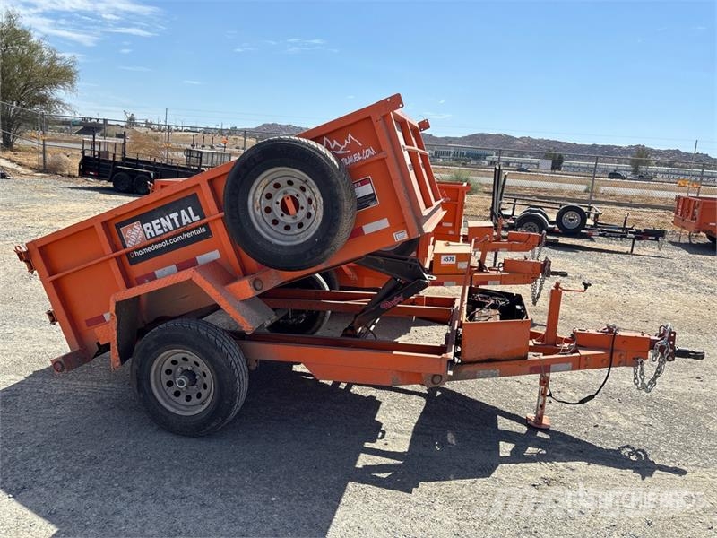 Snake River DMP58-5KHD 8 ft S/A Dump Utility Trail Bañera