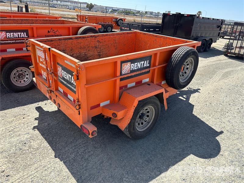 Snake River DMP58-5KHD 8 ft S/A Dump Utility Trail Bañera