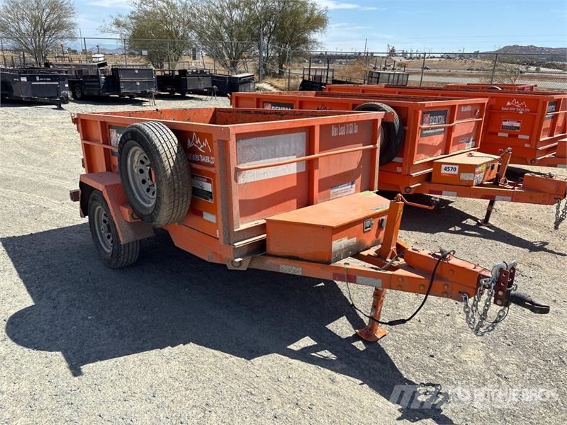 Snake River DMP58-5KHD 8 ft S/A Dump Utility Trail Bañera