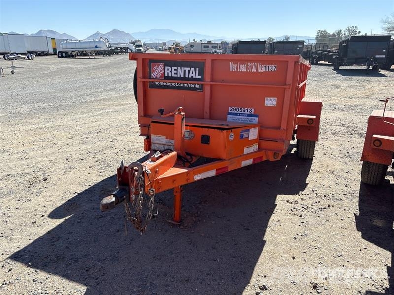 Snake River DMP58 8 ft S/A Dump Utility Trailer Remorque benne