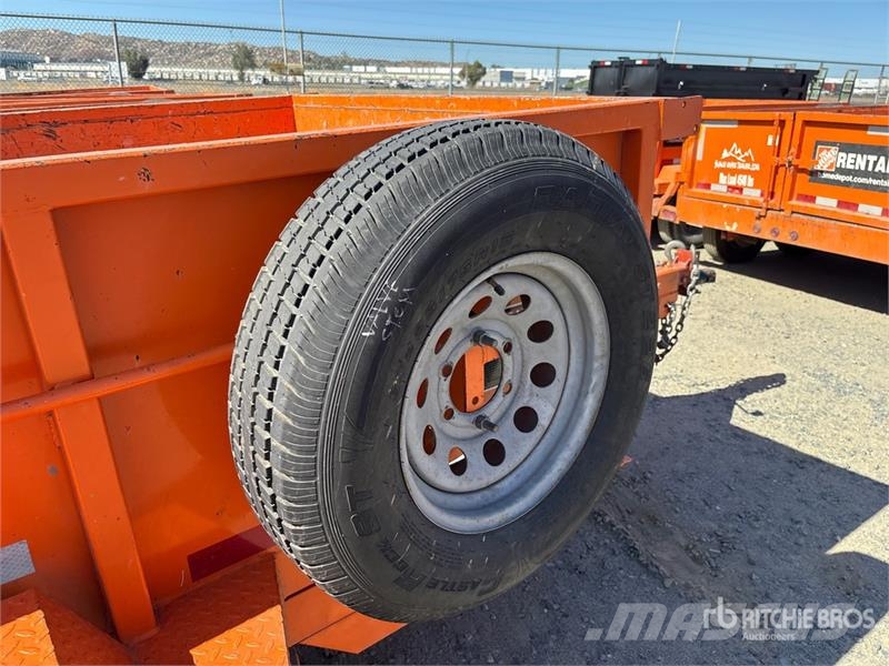 Snake River DMP58 8 ft S/A Dump Utility Trailer Remorque benne