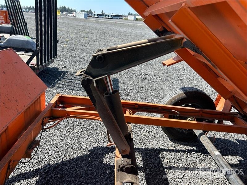 Snake River DMP58 8 ft S/A Dump Utility Trailer Bañera