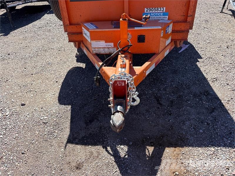  Snake River DMP58 8 ft S/A Dump Utility Trailer Kiperi prikolice