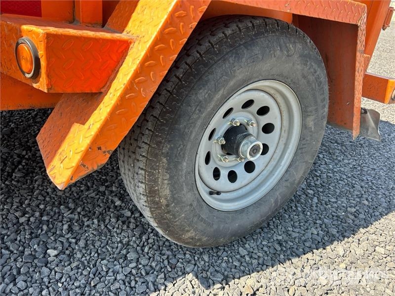 Snake River DMP58 8 ft S/A Dump Utility Trailer Bañera