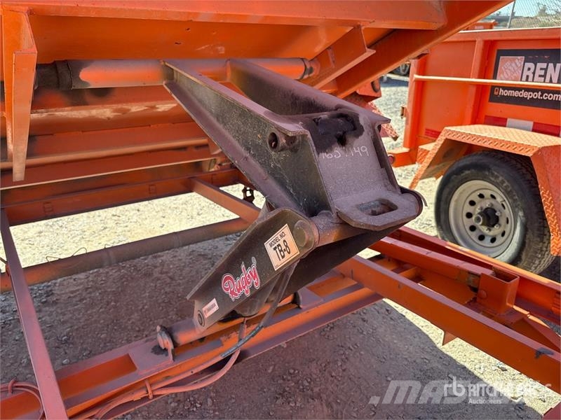 Snake River DMP58 8 ft S/A Dump Utility Trailer Remorque benne