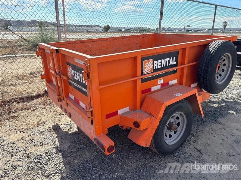 Snake River DMP58 8 ft S/A Dump Utility Trailer Pašizgāzējs