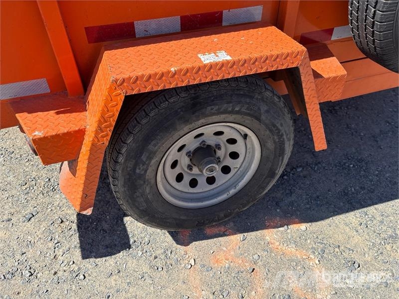 Snake River DMP58 8 ft S/A Dump Utility Trailer Remorque benne