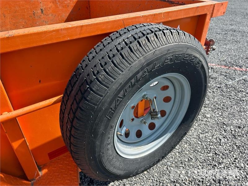 Snake River DMP58 8 ft S/A Dump Utility Trailer Bañera