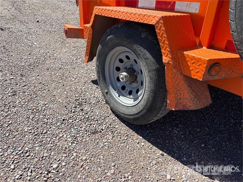  Snake River DMP58 8 ft S/A Dump Utility Trailer Kiperi prikolice
