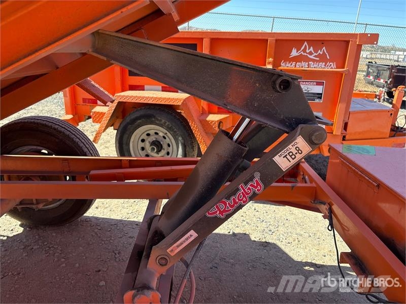 Snake River DMP58 8 ft S/A Dump Utility Trailer Remorque benne