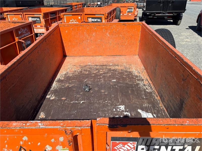 Snake River DMP58 8 ft S/A Dump Utility Trailer Remorque benne