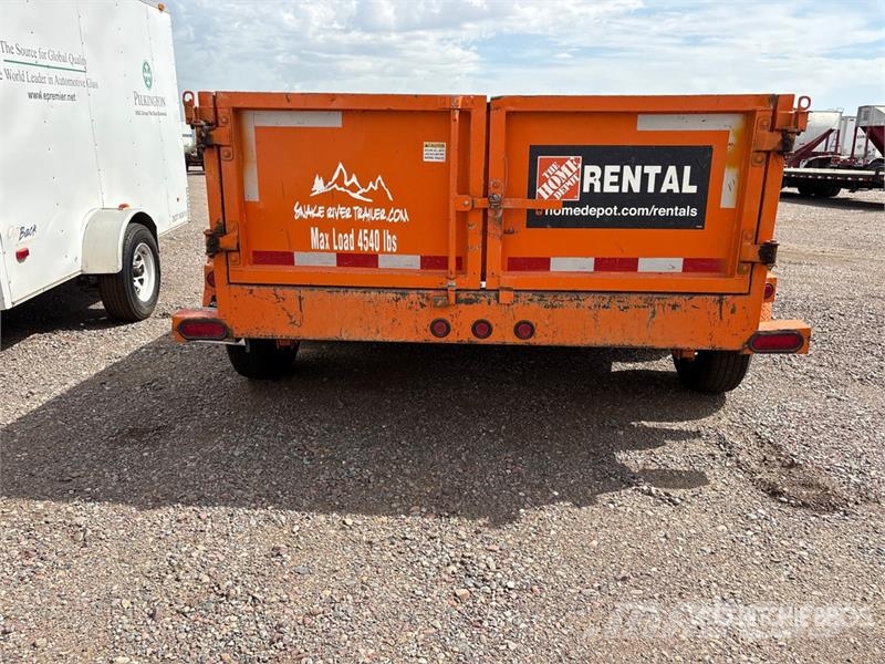 Snake River DMP610 10 ft T/A Dump Utility Trailer Bañera
